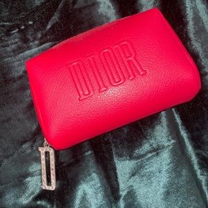 Dior makeup pouch